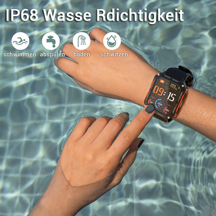 Stark & Schlau: Die unzerstörbare Novato-Smartwatch mit Spitzenleistung für weniger als €100!