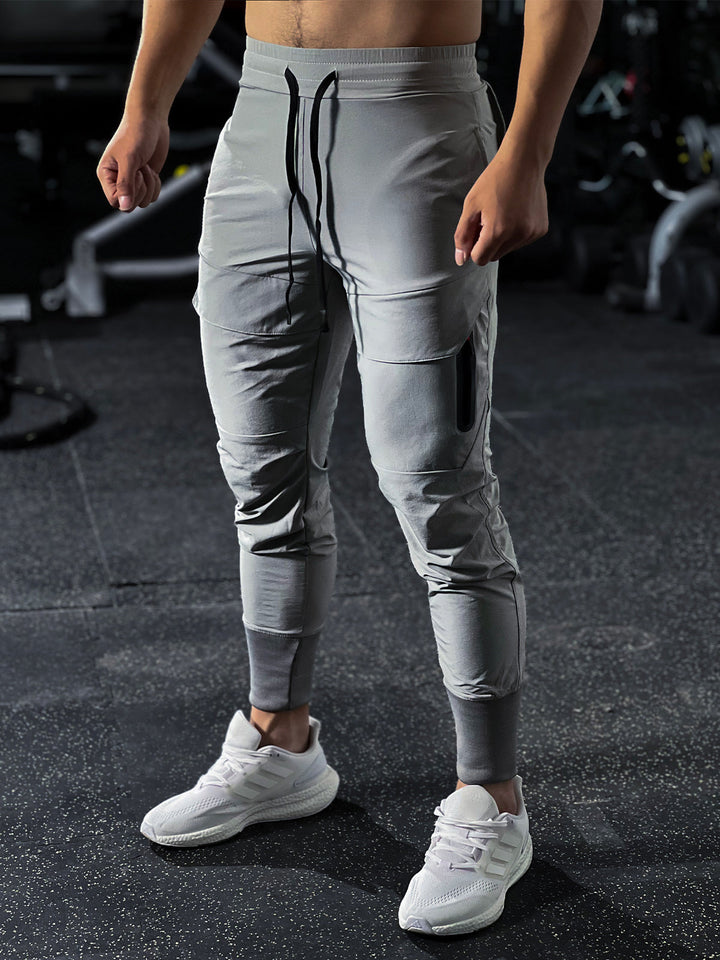 Men's Stay Cool High Rib Cargo Jogger Athletic Pants