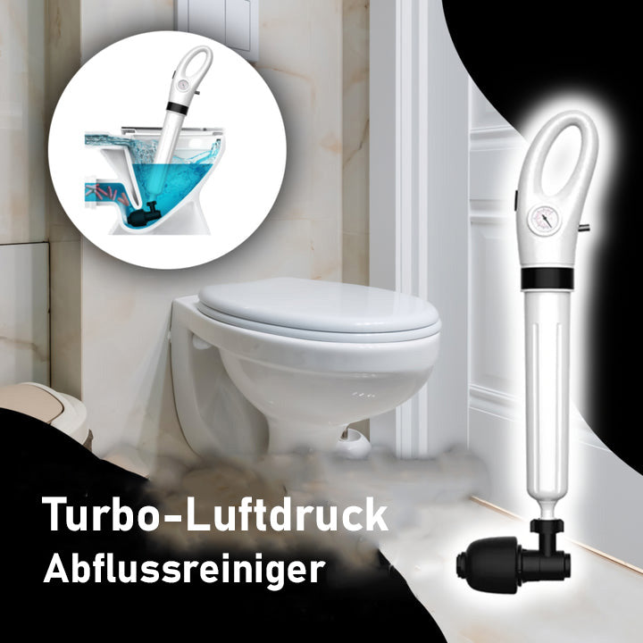 Toilettenkolben-Verstopfungsentferner | Entfernen Sie jeden Blockierer mit dem Turbo-Luftdruck-Entblocker!